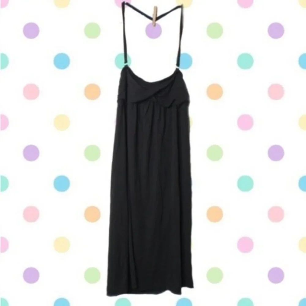 J Crew Dark Gray Convertible Halter Dress … - Picture 5 of 7